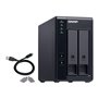 QNAP TR-002 2-Bay USB Type-C Direct Attached Storage with Hardware RAID