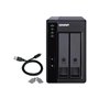 QNAP TR-002 2-Bay USB Type-C Direct Attached Storage with Hardware RAID
