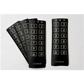 CONLAN Labels for ct black classic 5 pcs