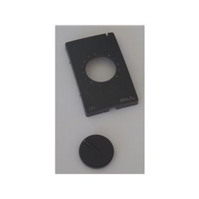 Danfoss Cover front to devireg 233 charcoal grey