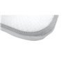 BabyDan DreamSafe Sheet for Cot (60x120 cm) White
