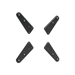 PureMounts PM-ADAPT-D - mounting component - for flat panel 30 kg 200 x 200 mm
