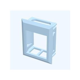 Belden Color frame for keystone blue