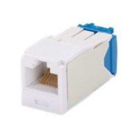 PANDUIT Mini-com module cat 6a utp 8 pos 8 wire universal white