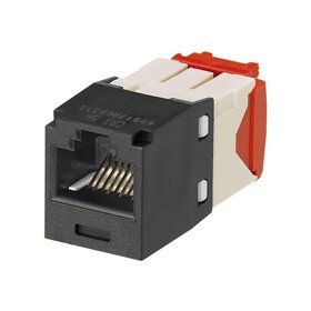 PANDUIT Mini-com module cat 5e utp 8 pos 8 wire universal black