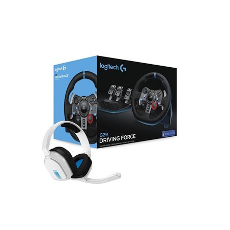 Logitech G29 + Astro A10 Bundle - Wired - Sony PlayStation 4