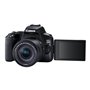 Canon EOS 250D 18-55mm III + 75-300mm III - Black