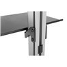Deltaco Floor-to-ceiling mount for most 37” to 70” TVs and screens