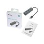 I-Tec USB 3.0 Metal Passive HUB USB-Hubs - USB 3.2 - 4 - Grau