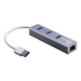 Inter-Tech Argus IT-310-S USB-Hubs - 3 - silber