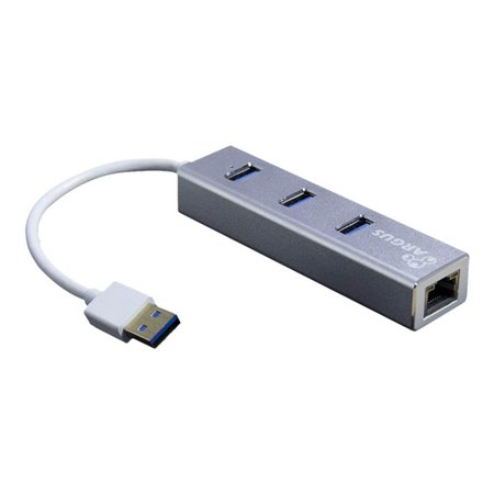 Inter-Tech Argus IT-310-S USB-Hubs - 3 - silber
