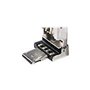 CoreParts Memory card reader - Lightning/USB 2.0/USB-C/micro USB