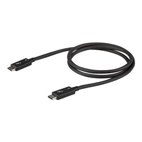 StarTech.com Thunderbolt 3 (40Gbps) USB C Cable - Black - 80cm