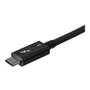 StarTech.com Thunderbolt 3 (40Gbps) USB C Cable - Black - 80cm