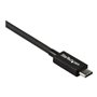 StarTech.com Thunderbolt 3 (40Gbps) USB C Cable - Black - 80cm