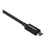 StarTech.com Thunderbolt 3 (40Gbps) USB C Cable - Black - 80cm