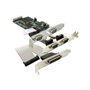 Sunix PCI Express card 4 x serial 1x parallel - Parallel/Seriell Adapter