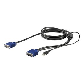 StarTech.com 6ft / 1.8m USB KVM Cable for Rackmount Consoles - VGA and USB - video / USB cable - 1.8 m
