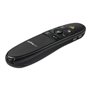 StarTech.com Wireless Presentation Remote w/ Green Laser Pointer - 90' presentation remote control - black