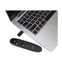 StarTech.com Wireless Presentation Remote w/ Green Laser Pointer - 90' presentation remote control - black