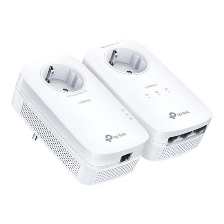 TP-Link TL-PA8033P KIT AV1300 3-Port Gigabit Passthrough Powerline Starter Kit