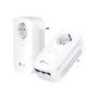 TP-Link TL-PA8033P KIT AV1300 3-Port Gigabit Passthrough Powerline Starter Kit