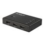 StarTech.com 4 Port HDMI Video Switch - 3x HDMI & 1x DisplayPort - 4K 60Hz - video/audio switch - 4 ports