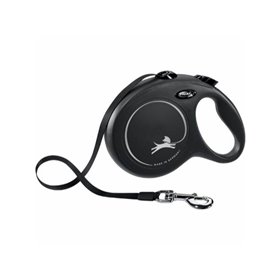 Flexi New Classic L  leash 8 m black, 50kg