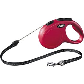Flexi New CLASSIC S  Leash 5 m red