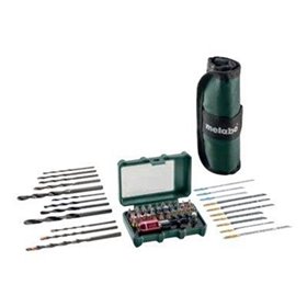 Metabo jig saw blade screwdriver and drill bit set