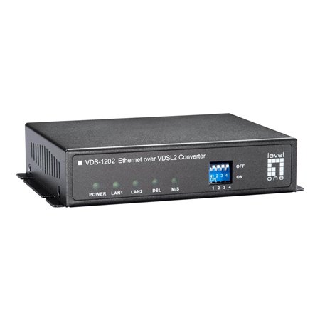 LevelOne VDS-1202 - short-haul modem - 10Mb LAN 100Mb LAN Ethernet over VDSL