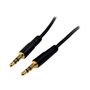 StarTech.com Slim 3.5mm Stereo Audio Kabel - Audiokabel - digitalt Audio