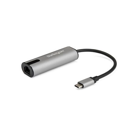 StarTech.com US2GC30 2.5GbE USB C to Ethernet Adapter NBASE-T NIC - USB 3.0 Type C 2.5/1 Gigabit/100 Mbps Multi Speed