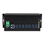 StarTech.com 7-Port Industrial USB 3.0 Hub with External Power Adapter - hub - 7 ports USB-Hubs - USB 3.2 - 7 - Schwarz