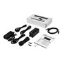 StarTech.com 7-Port Industrial USB 3.0 Hub with External Power Adapter - hub - 7 ports USB-Hubs - USB 3.2 - 7 - Schwarz