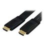 StarTech.com HDMI - HDMI - Flat - 1.5m - Schwarz