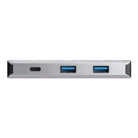 StarTech.com 4 -Port USB-C Hub (10Gbps) with 3x USB-A & 1x USB-C - hub - 4 ports USB-Hubs - 4 - Grau