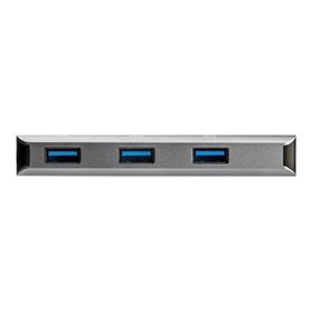 StarTech.com 3Pt USB-C Hub w/ SD Card Reader - 10Gbps - 3x USB-A & 1x USB-C - hub - 3 ports USB-Hubs - 3 - Grau