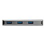 StarTech.com 3Pt USB-C Hub w/ SD Card Reader - 10Gbps - 3x USB-A & 1x USB-C - hub - 3 ports USB-Hubs - 3 - Grau