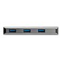 StarTech.com 3Pt USB-C Hub w/ SD Card Reader - 10Gbps - 3x USB-A & 1x USB-C - hub - 3 ports USB-Hubs - 3 - Grau