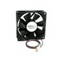 StarTech.com Case Fan 80mm - FAN8025PWM - Gehäuselüfter - 80mm - Schwarz