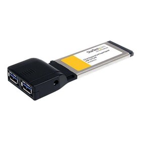 StarTech.com 2 Port ExpressCard SuperSpeed USB 3.0 Card Adapter - USB-Adapter