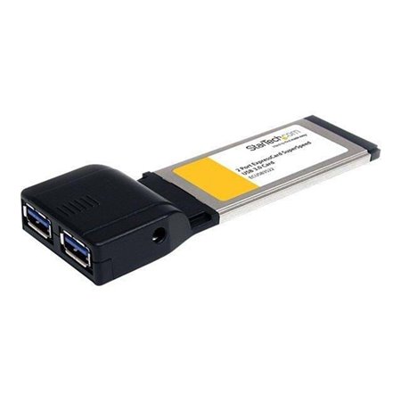 StarTech.com 2 Port ExpressCard SuperSpeed USB 3.0 Card Adapter - USB-Adapter