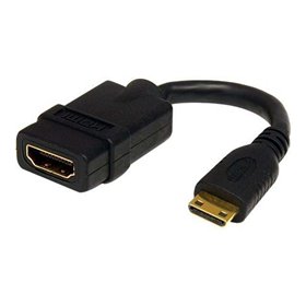 StarTech.com High Speed HDMI Kabel mit Ethernet - HDMI zu HDMI Mini - video/ljud/nätverksadapter - HDMI