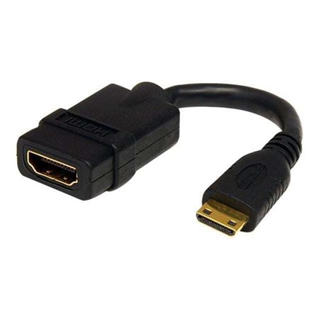 StarTech.com High Speed HDMI Kabel mit Ethernet - HDMI zu HDMI Mini - video/ljud/nätverksadapter - HDMI