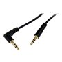 StarTech.com Slim 3.5mm zu Right Angle Stereo Audio Kabel - Audiokabel