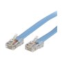 StarTech.com Cisco Console Rollover Cable RJ-45 1.8M - Blau - 1 meter