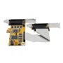 StarTech.com 8-Port PCI Express Serial Card - Low Profile - RS-232 - serial adapter