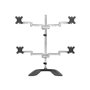 StarTech.com Quad-Monitor Stand - For up to 32" VESA Mount Monitors - stand (adjustable arm)