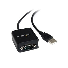 StarTech.com 1 Port FTDI USB zu Serial RS232 Adapter Kabel mit Optical Isolation